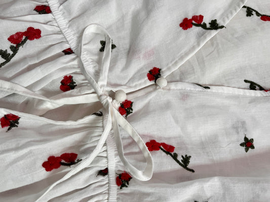 Haut fleuri bohème – Mimah Collection