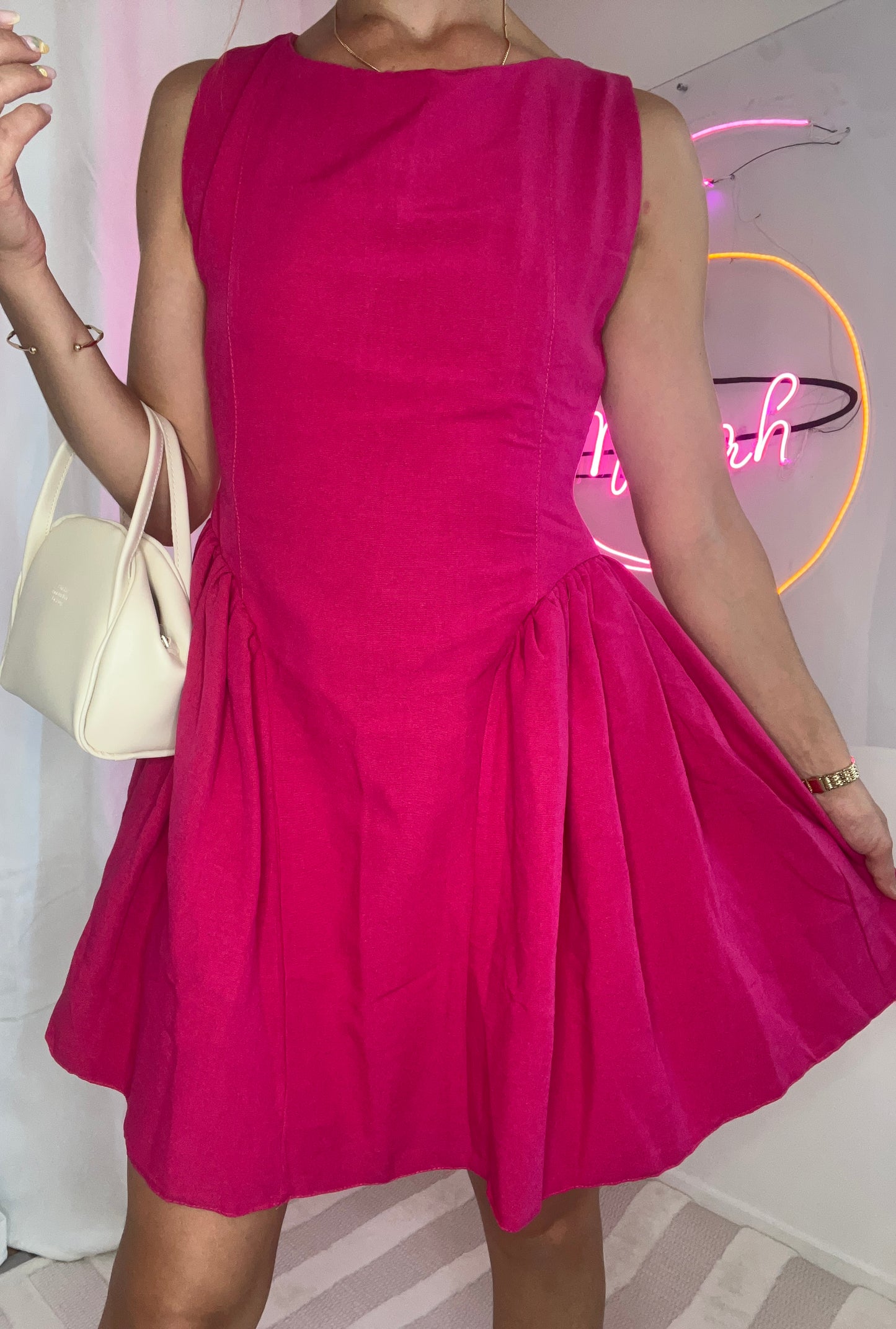 Robe Fushia - Modèle AUDACE