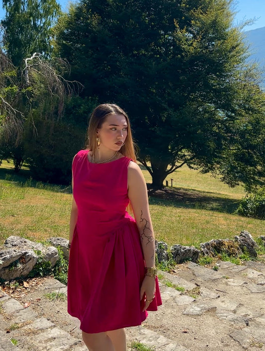Robe Fushia - Modèle AUDACE